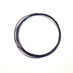 2m/5m Fil câblé pour bijoux 0,38mm couleur violet x2m