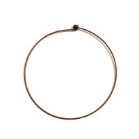 Tour de cou métal cuivre 12 cm