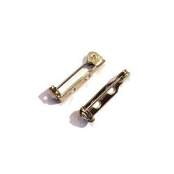 Supports pour broches épingles vieil argent 21mm