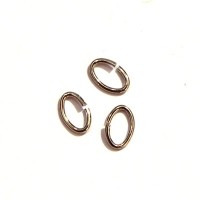 Anneau 5mm argenté x10