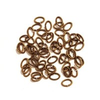 Anneau 5mm argenté x10