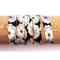 Biais Liberty Toria noir x 10cm