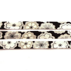 Biais Liberty Toria noir x 10cm