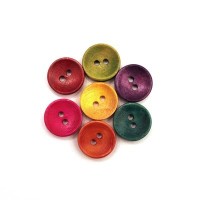 Boutons en bois pour bijoux