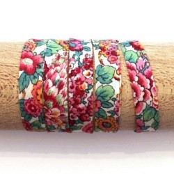 Biais Liberty Elysian rouge x 10cm