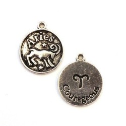 Pendentif zodiaque Bélier 20mm