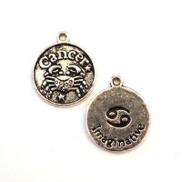 Pendentif zodiaque Cancer 20mm