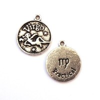 Pendentif zodiaque Vierge 20mm