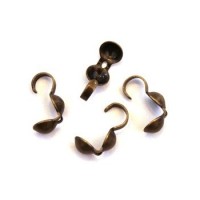 10 Cache nœuds bronze 9mm