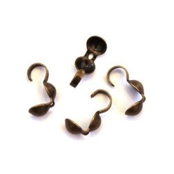 50 Cache nœuds bronze 9mm