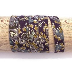 Biais Liberty Tatum prune x 10cm