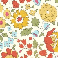 Biais Liberty D'Anjo jaune x 10cm