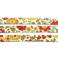 Biais Liberty D'Anjo jaune x 10cm