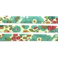 Biais Liberty Betsy aqua x 10cm