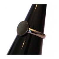 2 supports bague plateau 10mm gunmetal