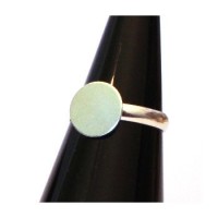 2 supports bague plateau 10mm argenté