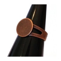 Support bague plateau 12mm cuivré
