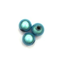 Perles magiques 8mm turquoise