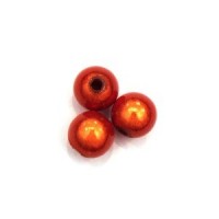 Perles magiques 8mm orange