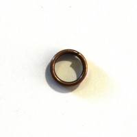 Anneau double 6mm cuivre x10