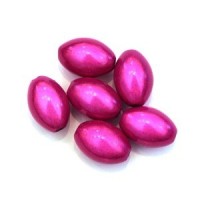 Perle magique olive fuchsia x5