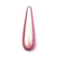 Perle magique goutte 30mm rose x1