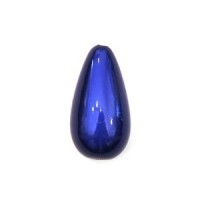 Perle magique goutte 23mm bleu foncé