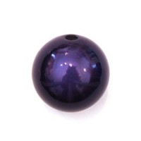 Perle magique 20mm bleu foncé x1