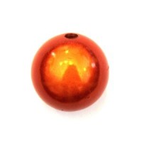 Perle magique 20mm orange x1