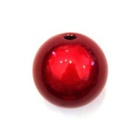 Perle magique 20mm rouge