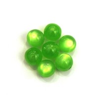 Perle polaris brillante 8mm vert x25