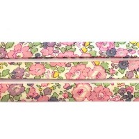 Biais Liberty Betsy Ann rose x 10cm