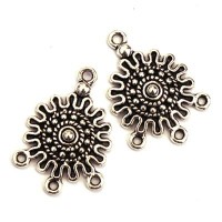 Perle breloque chandelier connecteur