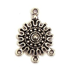 Perle breloque chandelier connecteur