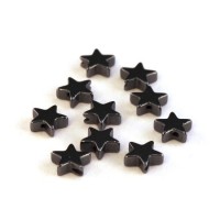 Perles étoile hématite 6mm