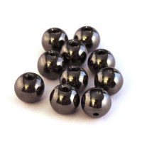 Perles rondes hématite 8mm