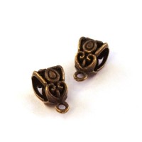 attache breloque pendentif bronze