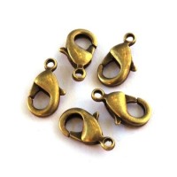 Fermoir mousqueton bronze