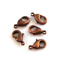 Fermoir mousqueton cuivre