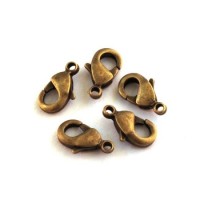 Fermoir mousqueton bronze