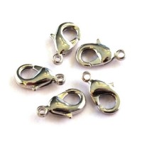 Fermoir mousqueton vieil argrnt