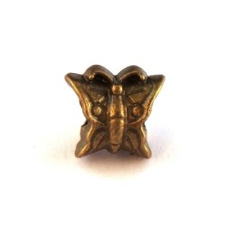 Perle papillon bronze 12mm style Pandora