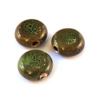 Perle céramique palet