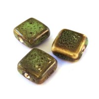 Perle céramique carrée