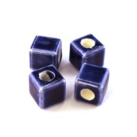 Perle céramique cube
