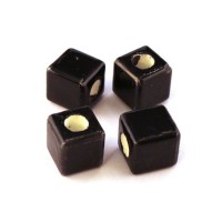 Perle céramique cube