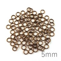 anneaux 5mm bronze