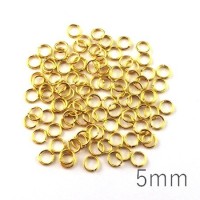anneaux 5mm dorés
