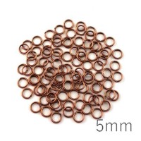 anneaux 5mm cuivre