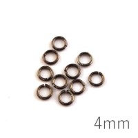 anneaux 4mm gunmetal